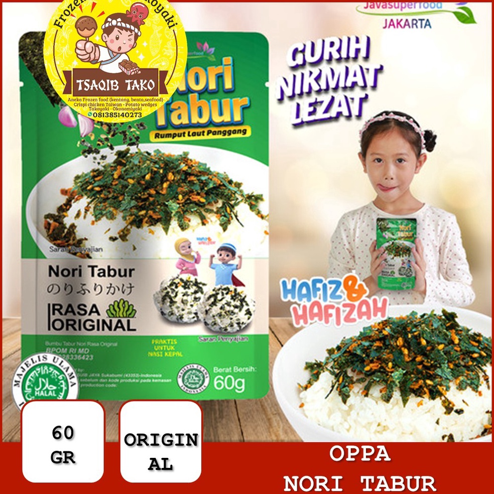 

PROMO ALE PROMO Nori Tabur Rumput Laut Panggang Rasa Original 6g