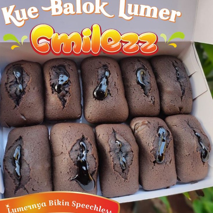 

DISKON Kue Balok Lumer CMILEZZ ORIGINAL Coklat Jepang Premium Quality Isi 1 Pcs TANPA PO Fresh Dari Pabrik