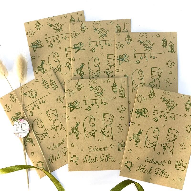 

Amplop Idul Fitri Doodle Art 6pcs by fgpaper