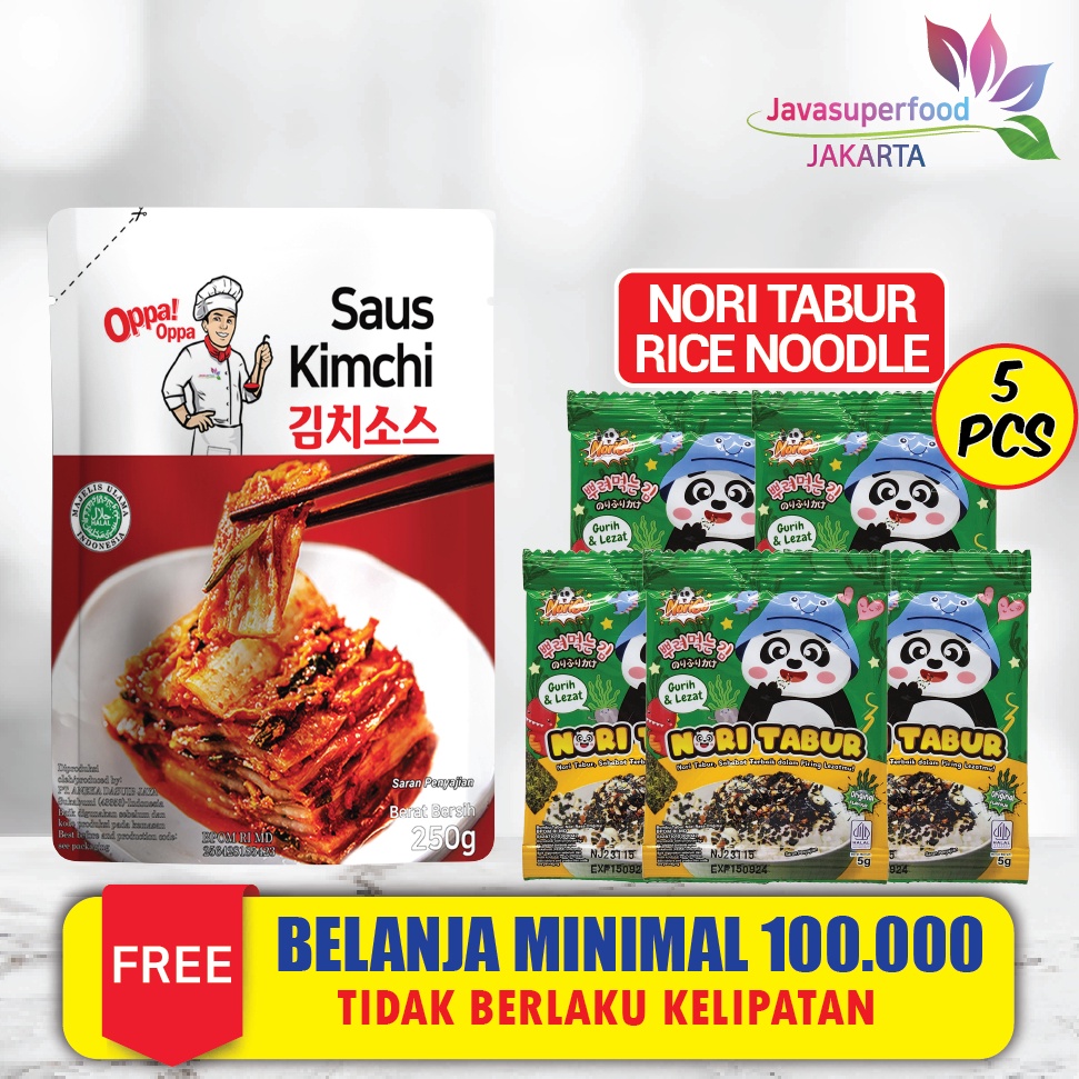

PAKET LENGKAP Saus Instan Saus Kimchi Korea 25g Sauce Kimchi Korea Saus OppaOppa