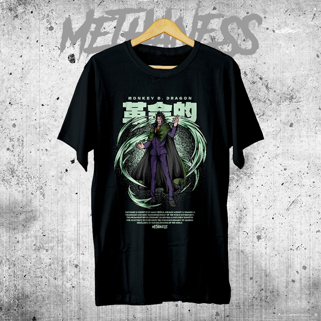 Kaos Anime One Piece Monkey D. Dragon / Revolusioner Monkey D. Dragon