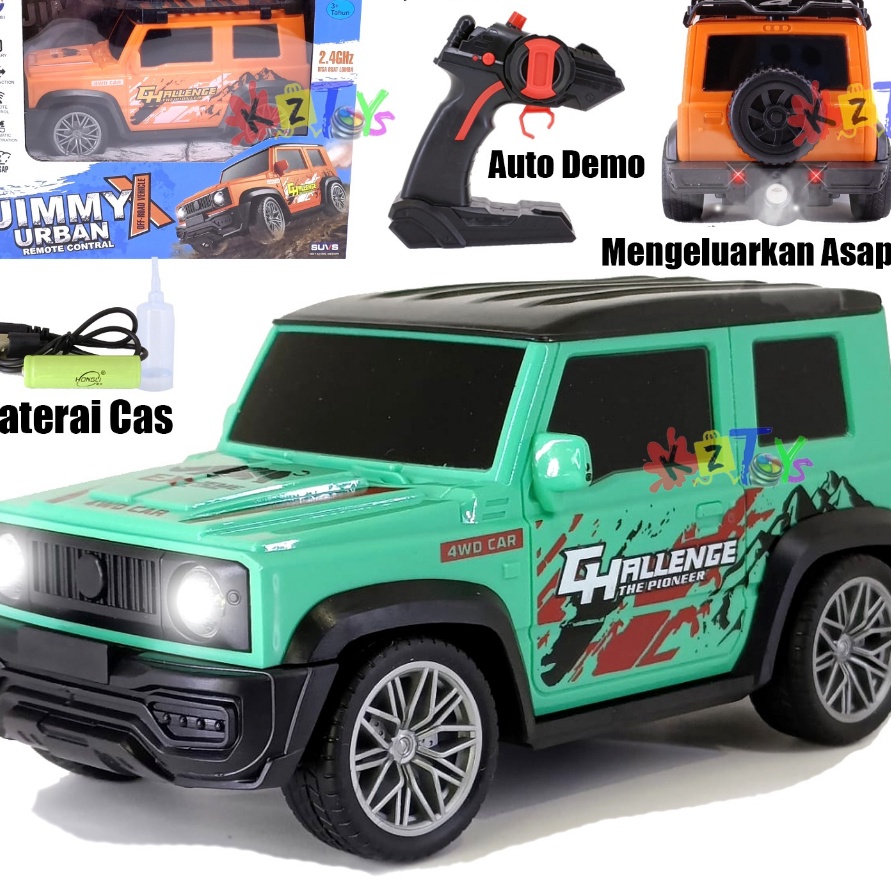 PROMO SALE MOBIL RC JIMMY ASAP OFF ROAD TURBO SKALA RC OFFROAD SPRAY 24 GHZ BATERAI CHARGER