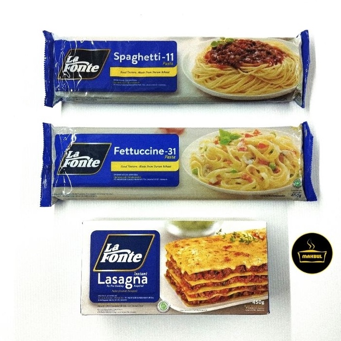 

DISKON La Fonte Spaghetti11 Fettuccine31 Lasagna 45gr