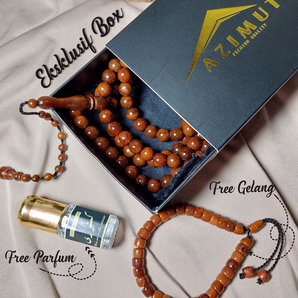 Terlaris GRATIS EMAS Tasbih Premium Kaukah Kokka Orginal  Tasbih Asli Kaukah Bersertifikat