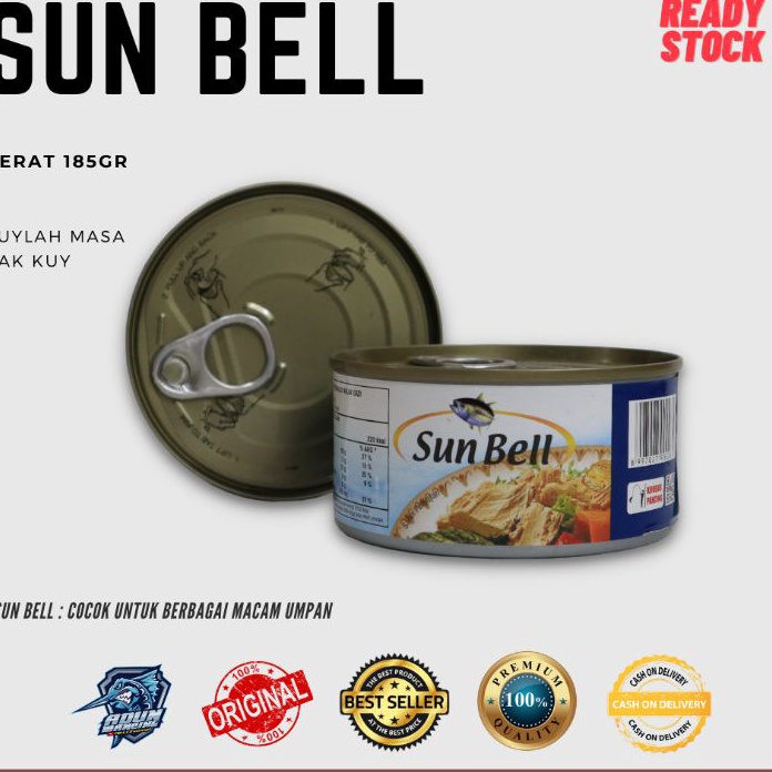 

TERMURAH Tuna Kaleng Sunbell 185gram