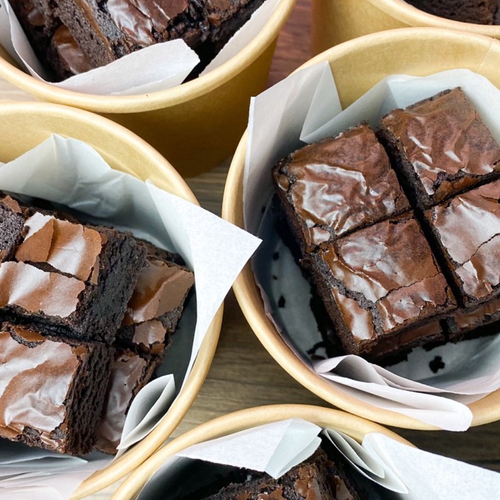 

XG34448 Fudgy Brownies Bites 8oz 8pcs