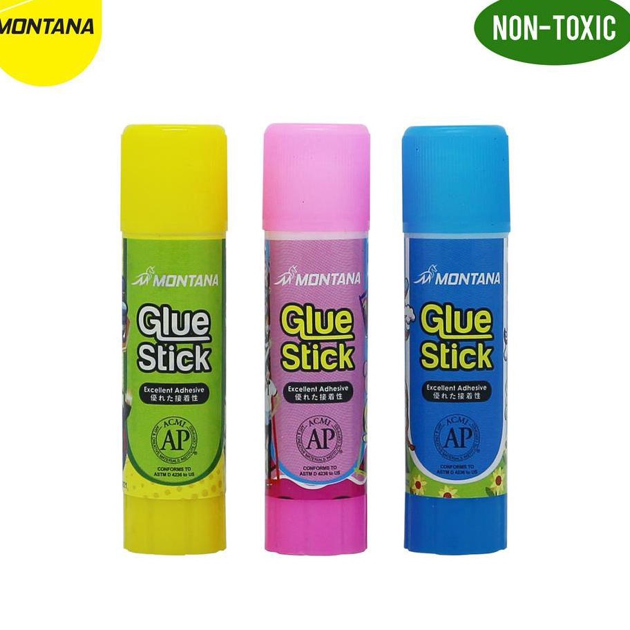 

Terlaku Montana Glue Stick Fancy Lem Batang Montana GSF1 1Gr BOX