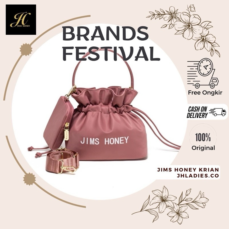 TAS WANITA MODEL BUKET LUCU JIMS HONEY ANDIEN BAG