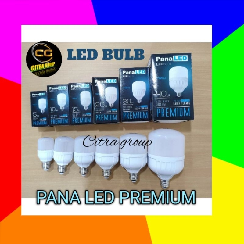 Lampu LED Panaled premium 5w 10w LED bulb lampu panaled Bohlam