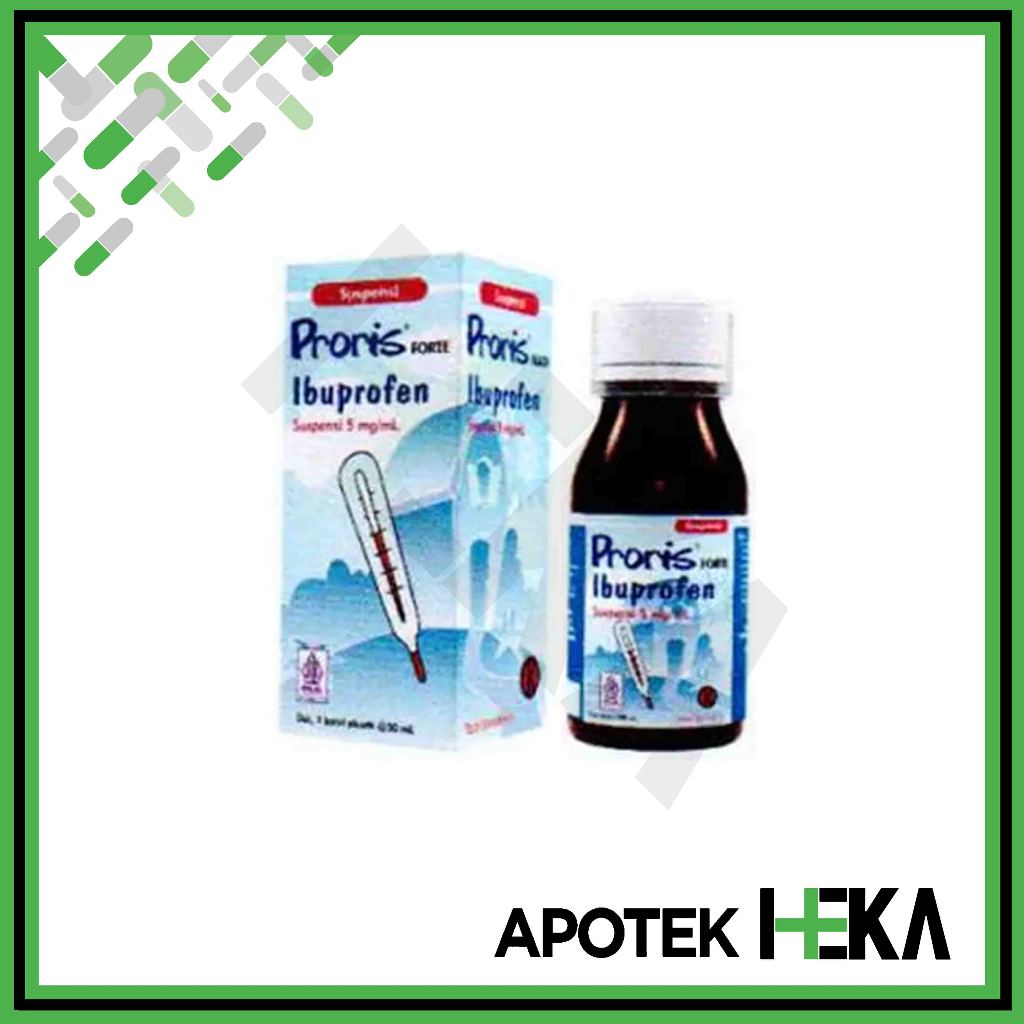 Proris Forte Syrup 50 ml - Sirup Demam Anak [BOGOR]