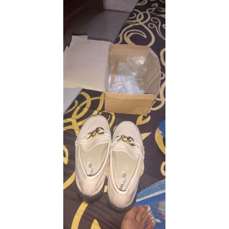 sepatu selop tinggi 5 cm