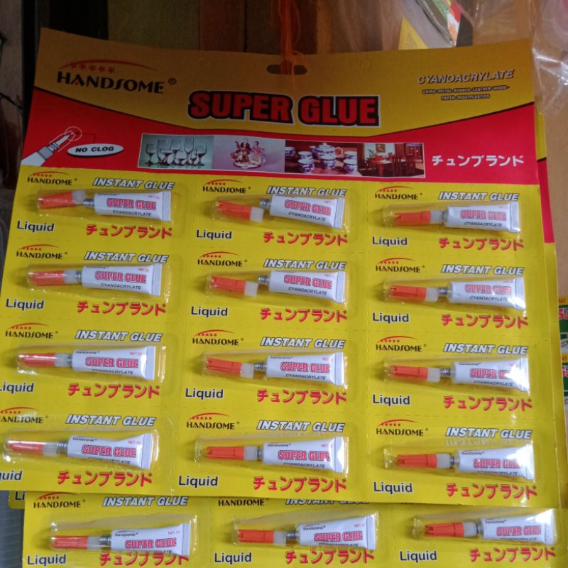 

12 pcs Lem Super Glue Handsome