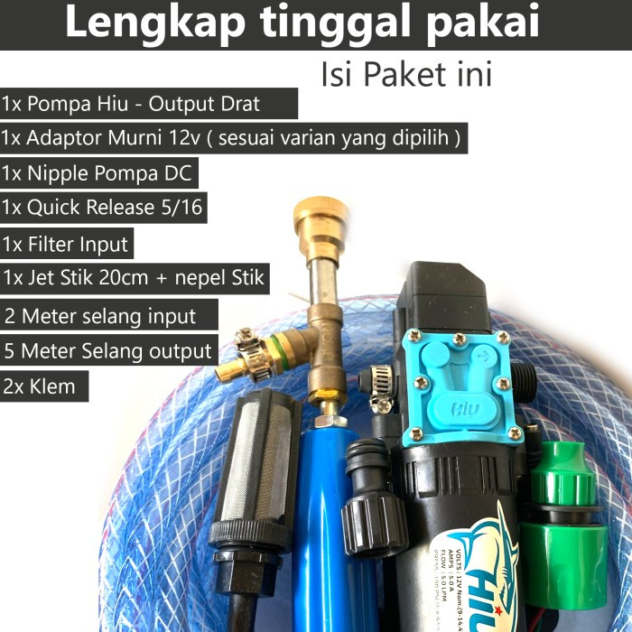 CUCI MOTOR STEAM Paket Cuci Motor Mobil AC Steam Jet Stick 20cm Pompa DC 12V 100 PSI AC STEAM MOBIL 