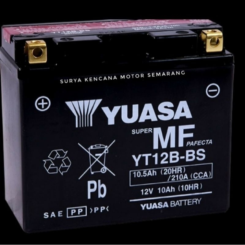 Aki baterai battery accu kering Vespa Matic Modern GTS GTV 946 Moge Ducati Yuasa