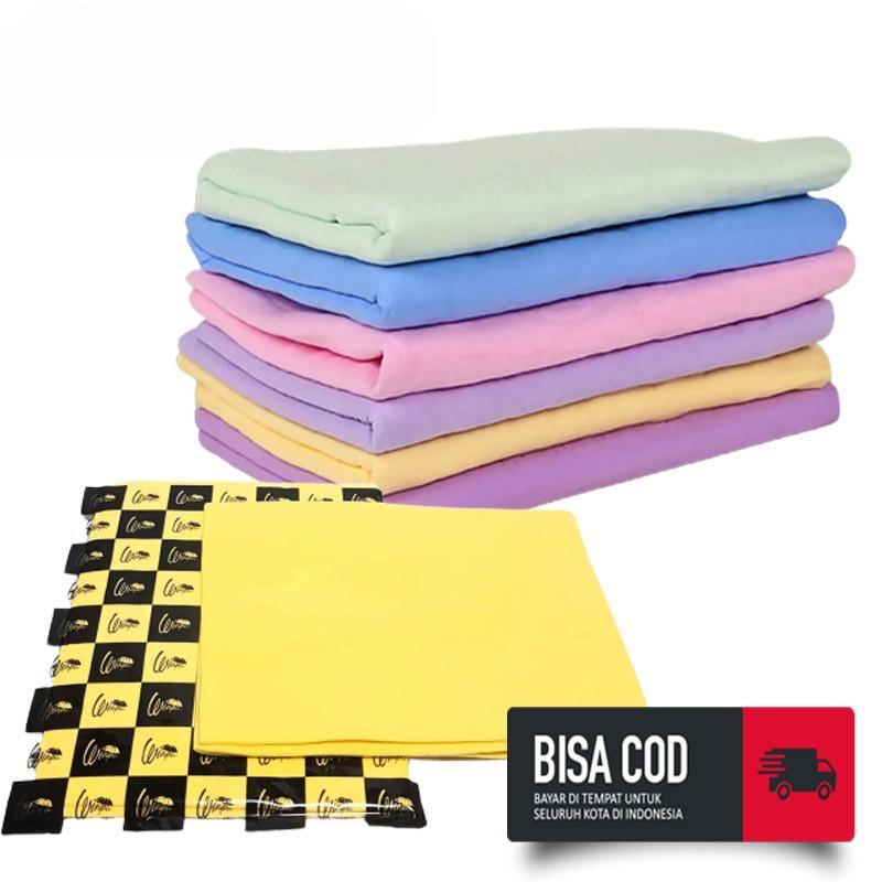 [blisaja store] Lap kanebo Winpu 40X30 Super Mobil Motor Cafe Meja | Lap Kanebo Berserat uk. 40x30x0
