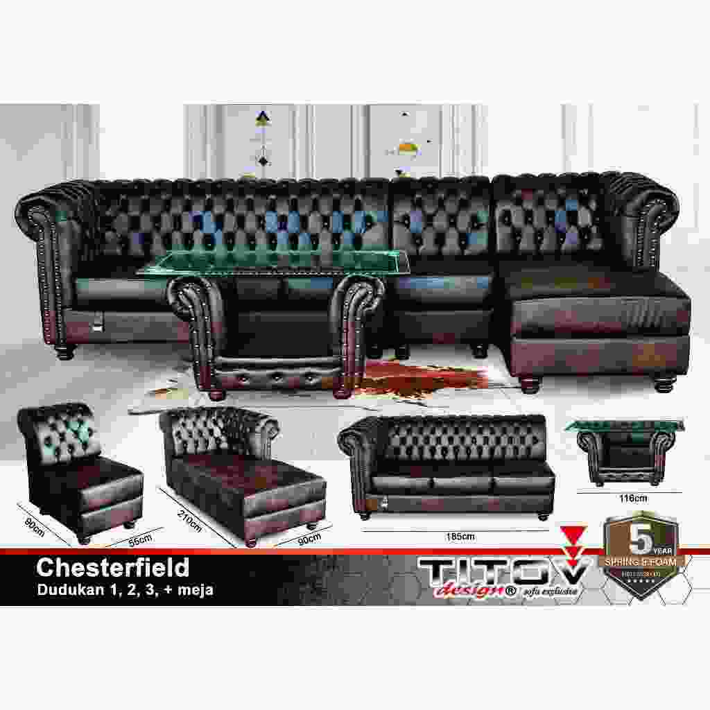 Sofa Titov - Chesterfield