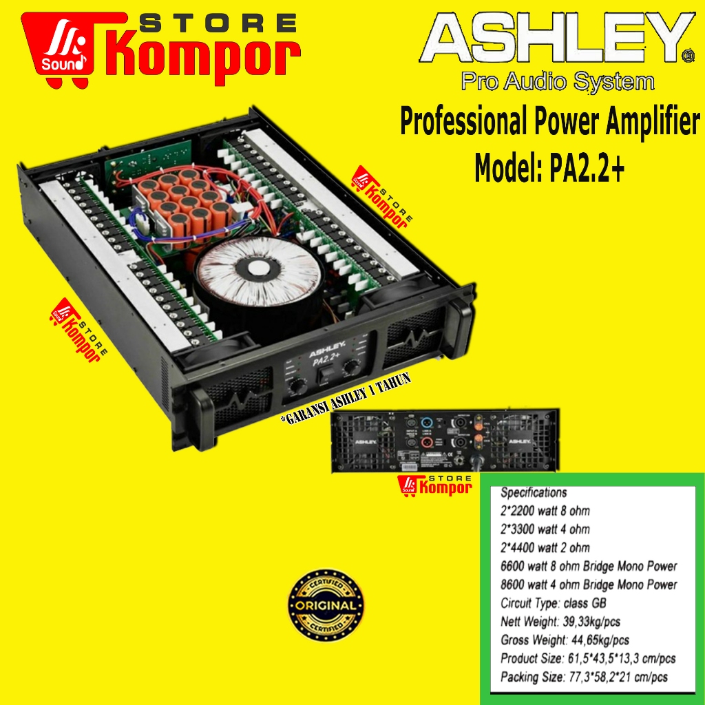 POWER ASHLEY PA 2.2+ CLASS GB POWER ASHLEY PA2.2+ Power Balap