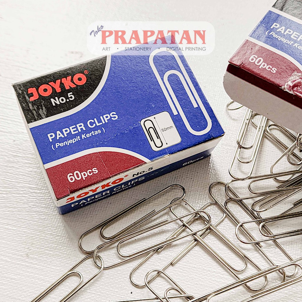

Joyko Paper Clip No.5 | Penjepit Kertas