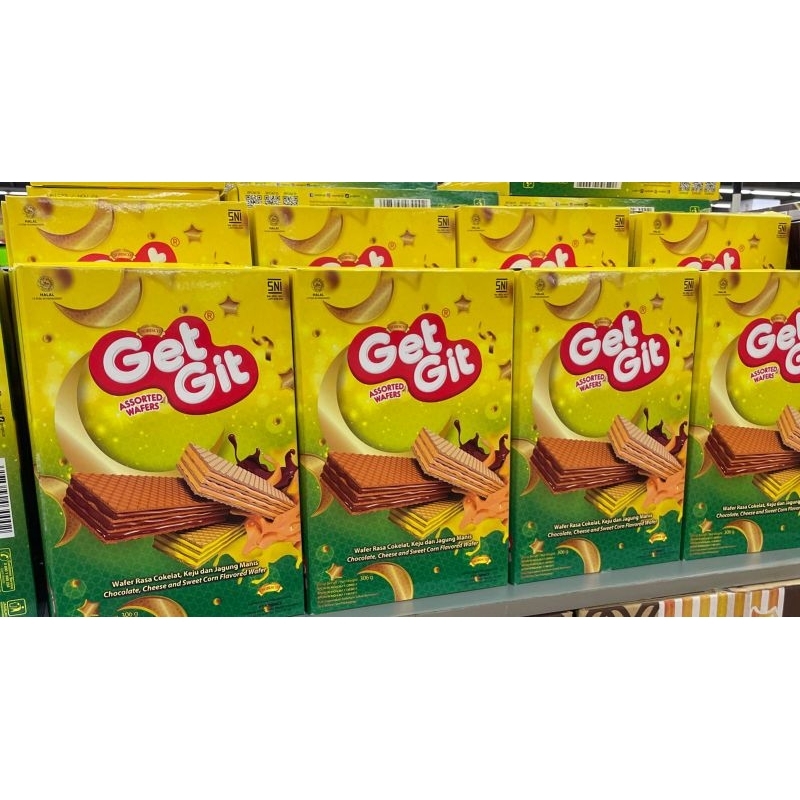 

get git assorted wafer cream