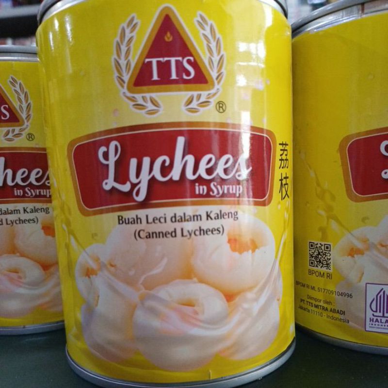

[Kaleng] LYCHEES Leci dalam Sirup TTS