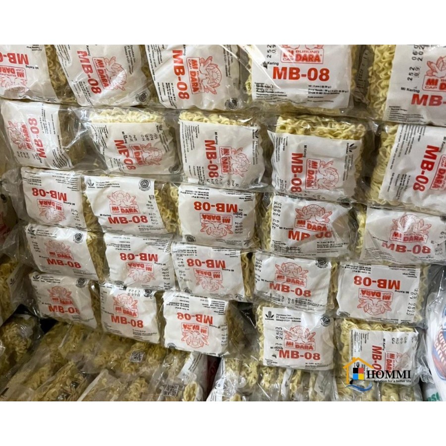 

1 Bal Mie Kering Cap Burung Dara MB-08 / Harga Per Pack ( 56gram x 25pcs )