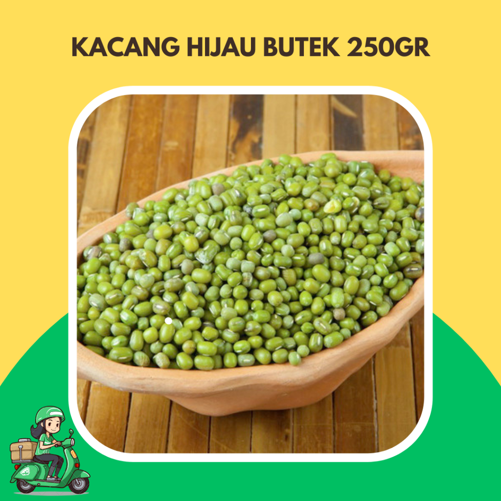 

Kacang Hijau Butek Kualitas Bagus Fresh 250gr