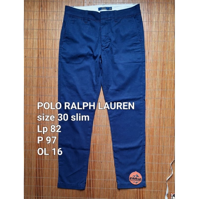 Celana Panjang POLO RALPH LAUREN Slim Fit Katun Chino