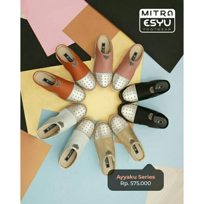 Ayyaku series sepatu wedges esyu