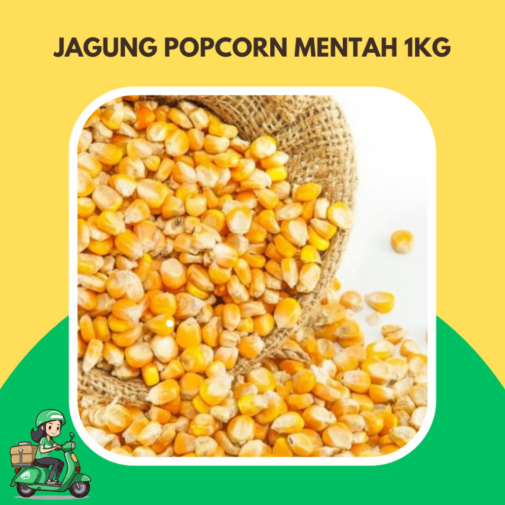 

Jagung popcorn pop corn mentah Biji 1KG
