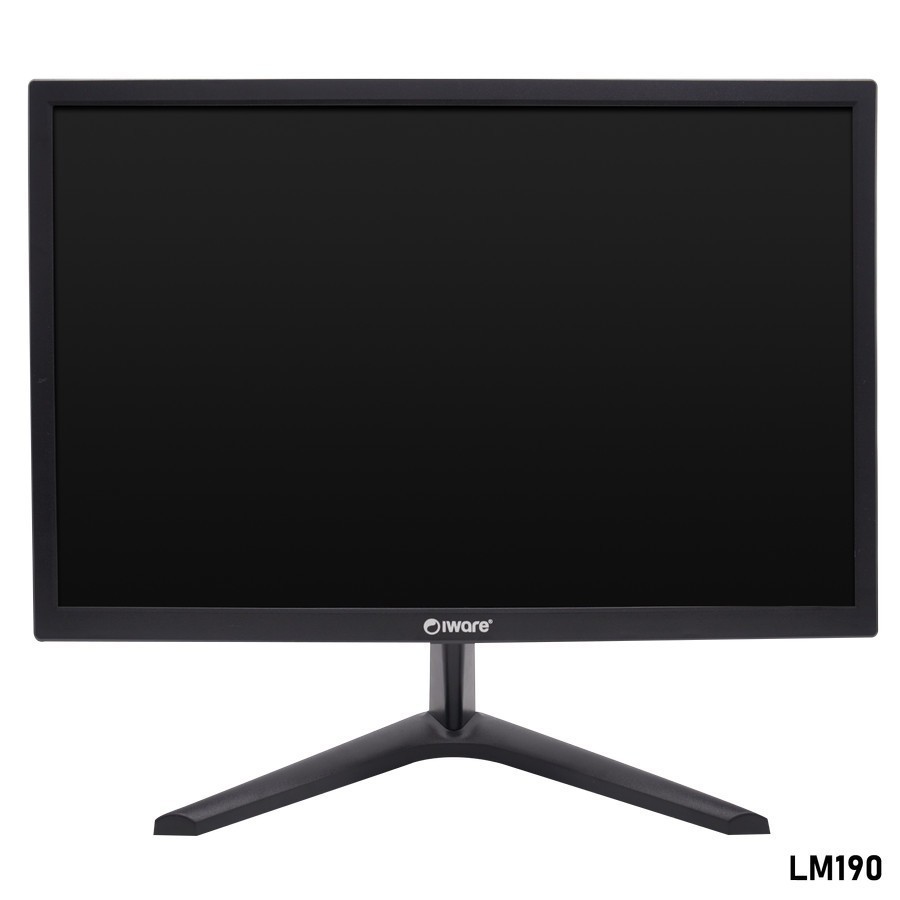 IWARE WIDE LED Monitor LM19 HD 19 inch VGA + HDMI 19" Inch