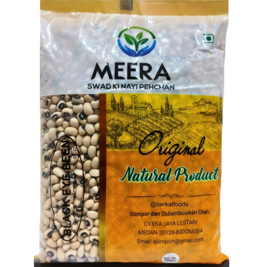 

BLACK EYE BEEN MEERA 500G / Kacang Putih / Kacang Mata Hitam