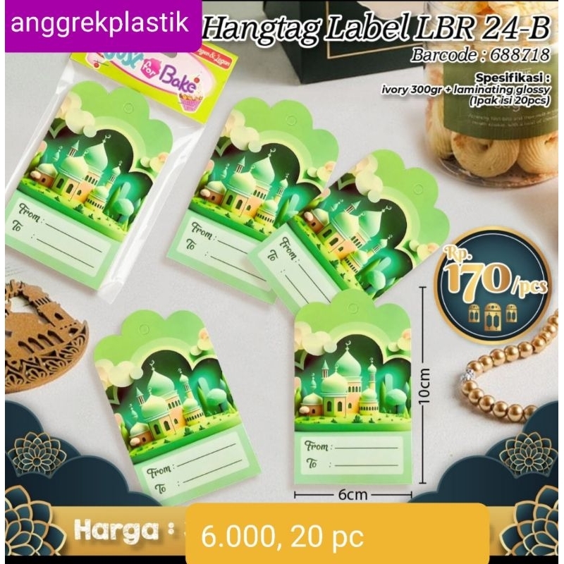 

hang tag lebaran (20 pc)