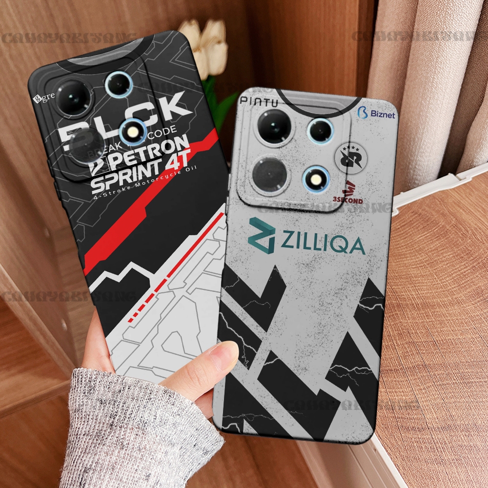 CAHAYABINTANG - CASING HP UNTUK INFINIX NOTE 30 GAMBAR GAME BOY SOFTCASE PELINDUNG HANDPHONE