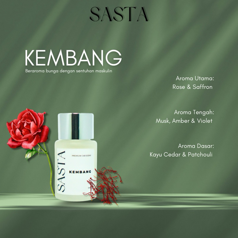 Sasta parfum mobil aroma Kembang| pengharum mobil | parfum mobil capit | aroma terapi | car diffuser