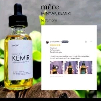 Minyak Kemiri Penumbuh Rambut Penebal Rambut Botak dan Rontok Premium by MERE