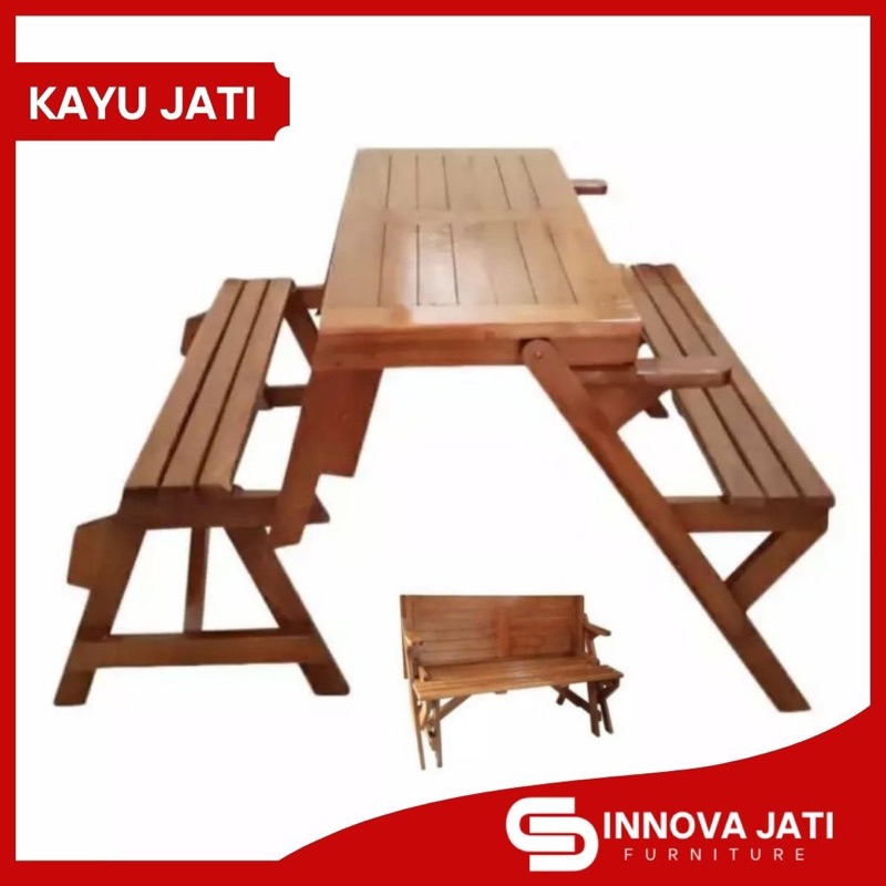 Kursi Meja Lipat Outdoor Taman Cafe Magic Kursi Lipat Outdoor