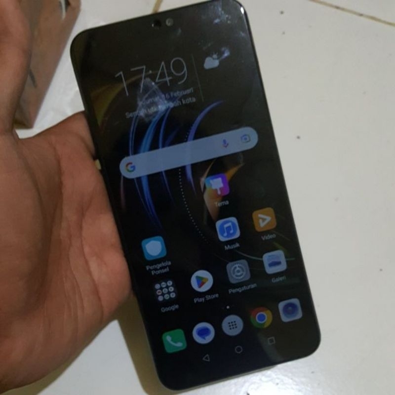 Honor 8X Second, Minus Tombol