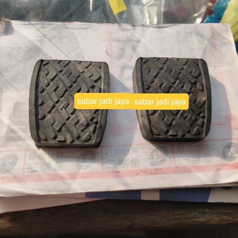 karet pedal rem dan kopling Taft gt rocky hiline independent 1set