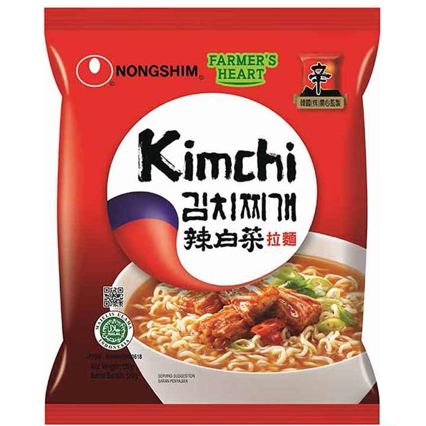 

NONGSHIM NOODLE KIMCHI 120 GR