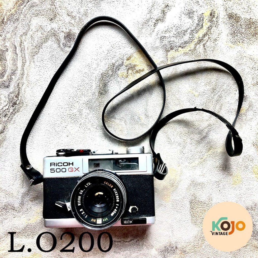 Camera Kamera Analog Ricoh 500 GX Untested