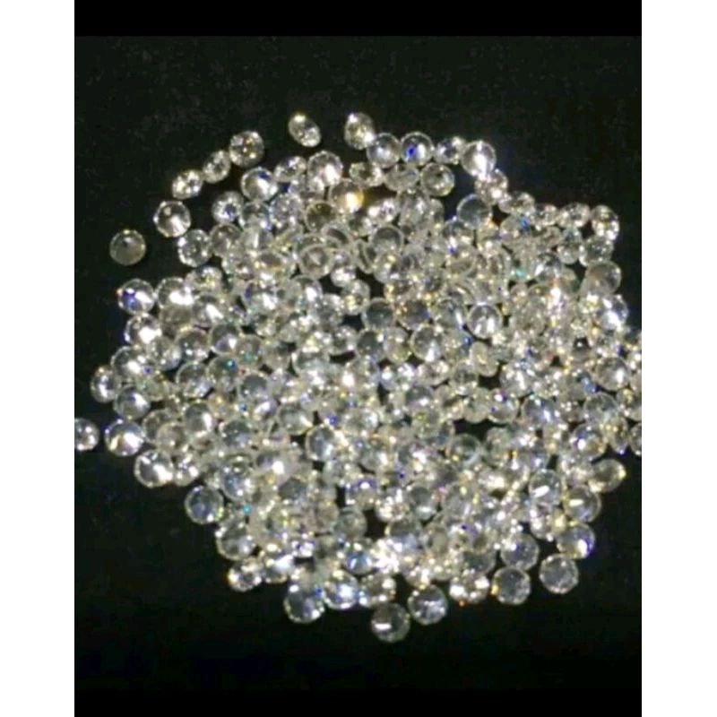 Diamond Moissanite Round Tabur sufer berkilau