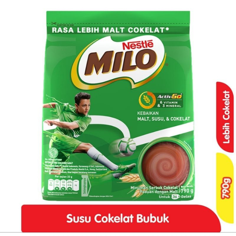 

MILO Activ-Go Pouch 790 g