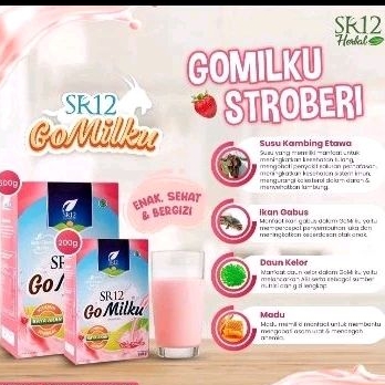 

GOMILKU SR12 susu kambing etawa 600GRAM