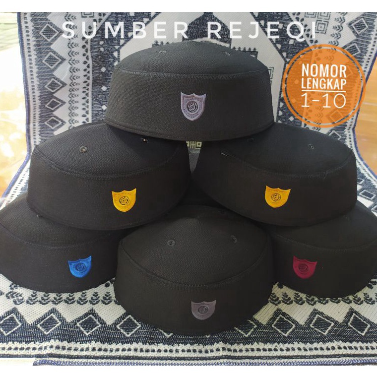 GROSIR  PECI MALAYSIA HITAM SONGKOK MALAYSIA KOPYAH MALISIA HITAM HAJI ALAY Peci malaysia original l