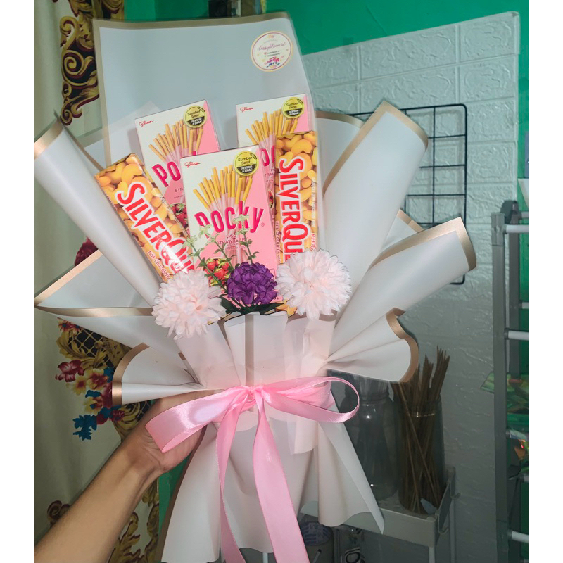 

snack bucket pocky & coklat silverqueen