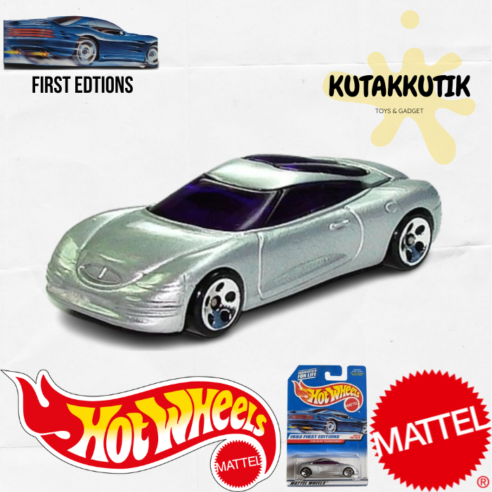 Hot Wheels Mobil Sedan Chrysler Thunderbolt Silver 1998 First Editions