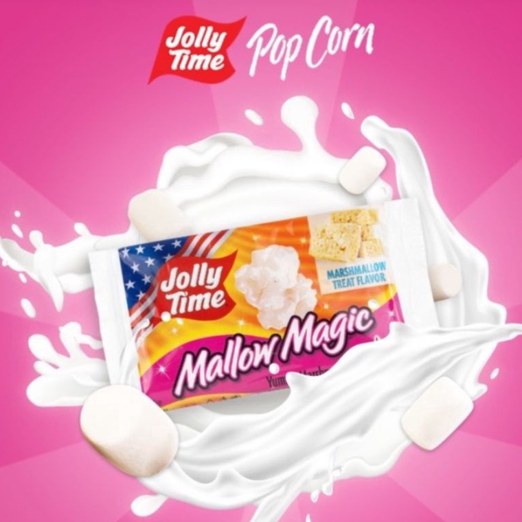 

MURAH LEBAY Popcorn Jolly Time Mallow Magic Pop Corn rasa Marshmallow