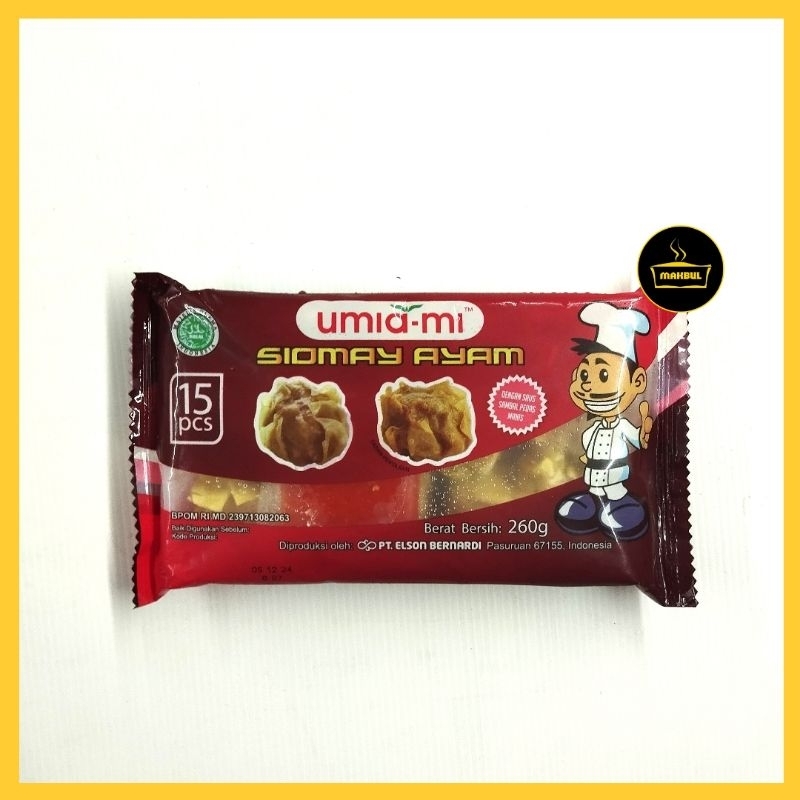 

Umiami (Bernardi Group) Siomay Ayam isi 15pcs
