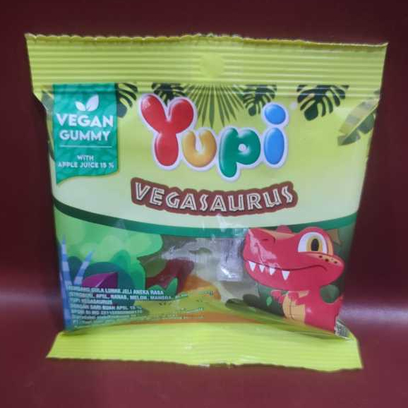 

Yupi Vegasaurus 12gr - Permen Jelly Vegan