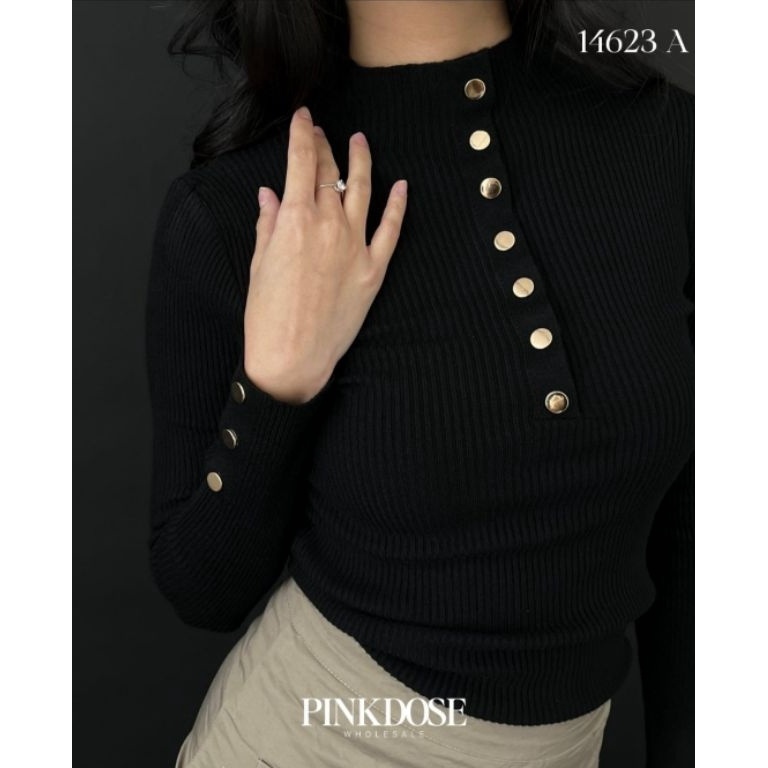 PROMO ALE PINKDOSE MANSET INARA BUSUI  ATASAN RAJUT INARA